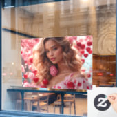 Autocollant de fenêtre (Fenêtre de café)