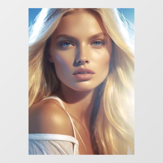 Autocollant de fenêtre (Feuille)