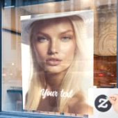 Autocollant de fenêtre (Fenêtre de café)