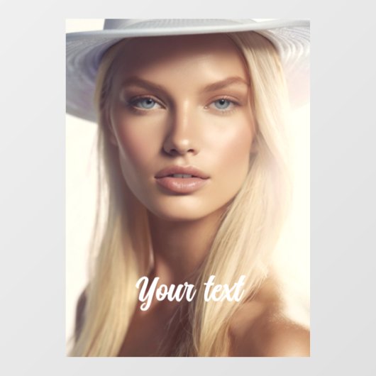 Autocollant de fenêtre (Feuille)