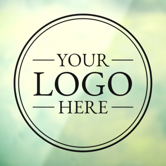 Autocollant de fenêtre avec logo d'entreprise pers (Feuille 3)