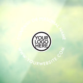 Autocollant de fenêtre de société d'entreprise per (Feuille 3)