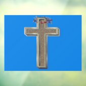 Autocollant de fenêtre Fond bleu (Feuille 3)