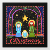 Autocollant de fenêtre «Inspirivité» de la Sainte  (Feuille)