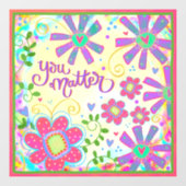 Autocollant de fenêtre “Inspirivité” vous concerna (Feuille)