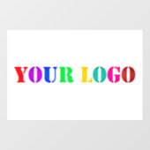 Autocollant de fenêtre pour entreprise de promotio (Feuille)