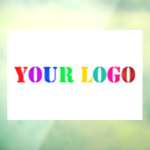 Autocollant de fenêtre pour entreprise de promotio (Feuille 3)