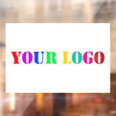 Autocollant de fenêtre pour entreprise de promotio (Feuille 2)