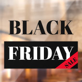 Autocollant de fenêtre pour entreprise - VENTE DU  (Feuille 2)