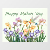 Autocollant de fenêtre pour la fête des mères (Feuille)