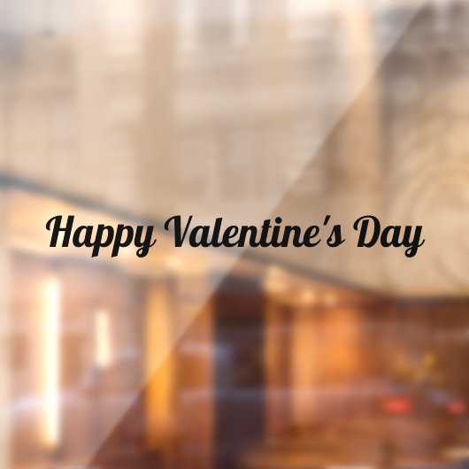 Autocollant de fenêtre pour la Saint-Valentin (Feuille 2)