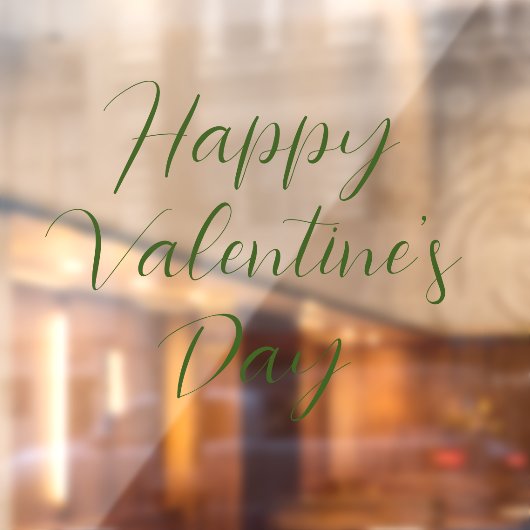 Autocollant de fenêtre pour la Saint-Valentin (Feuille 2)