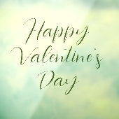 Autocollant de fenêtre pour la Saint-Valentin (Feuille 3)