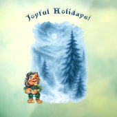 Autocollant de fenêtre pour les fêtes d'hiver d'en (Feuille 3)