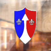 Autocollant de fenêtre pour patch de 72e Ordnance (Feuille 2)