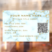 Autocollant de fenêtre promotionnel de code QR per (Feuille 2)