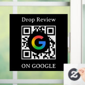 Autocollant de fenêtre QR Code pour Google Avis (Maison)