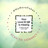 Autocollant de fenêtre - QR - Collection PURE (Feuille 3)