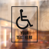 autocollant de fenêtre statique du panneau de faut (Feuille 2)