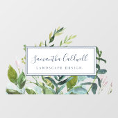 Autocollant de fenêtres de porte pour l'entreprise (Feuille)