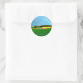 Autocollant de ferme de cochon volant (Sac)