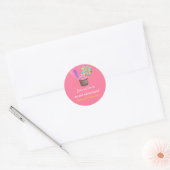 Autocollant de fête d'anniversaire Cupcake Candyla (Enveloppe)