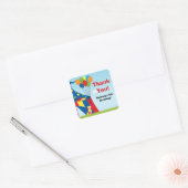 Autocollant de fête d'anniversaire de Carnaval (Enveloppe)