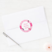 Autocollant de fête d'anniversaire de Spa (Enveloppe)