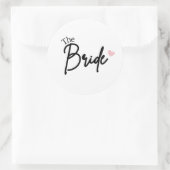 Autocollant de fête de Bachelorette de script mini (Sac)