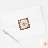 Autocollant de fête de bachelorette Léopard Guépar (Enveloppe)