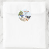 Autocollant de fête de la ferme et de la cour (Sac)