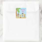 Autocollant de fête Luau (Sac)