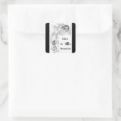 Autocollant de fête sur le thème d'Alice au pays d (Sac)