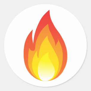 Autocollant de feu
