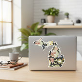 Autocollant de fierté de l'État de la Fleur du Mic