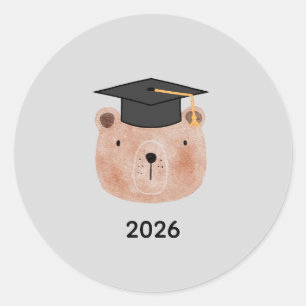 Autocollant de fin d'études personnalisé   Année p