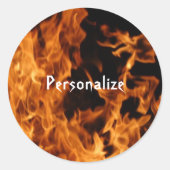 Autocollant de Flamme (Devant)