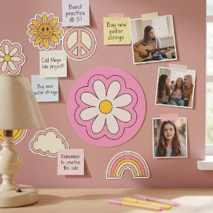 Autocollant de fleur