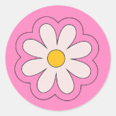 Autocollant de fleur (Devant)
