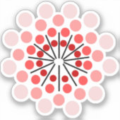 autocollant de floraison infinie (Recto)