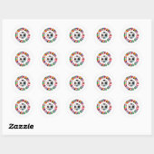Autocollant de football (Feuille)