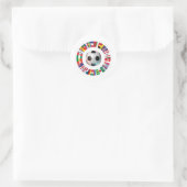 Autocollant de football (Sac)