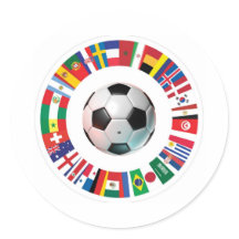 Autocollant de football
