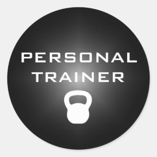Autocollant de formateur personnel Kettlebell