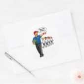 Autocollant de formation d'enseignant d'éducation (Enveloppe)