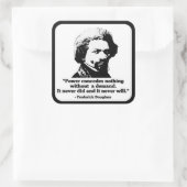 Autocollant de Frederick Douglass (Sac)