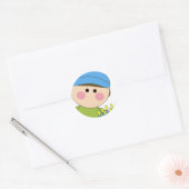 autocollant de garçon d'anniversaire (Enveloppe)