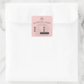 Autocollant de gâteau de boulangerie alerte allerg (Sac)