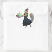 Autocollant de gâteau d'écureuil (Sac)