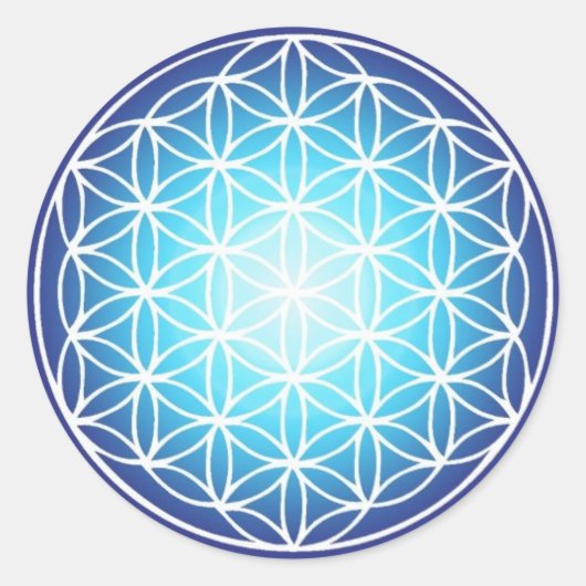 Autocollant de géométrie sacrée (Devant)